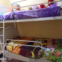تخت خواب دوطبقه ام دی اف