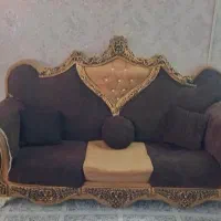 مبل سلطنتی7نفره ‌و راحتی 5نفره