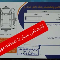 کارشناسی خودرو رنگ،شاسی،فنی،ضمانت کارتکس|خدمات موتور و ماشین|تهران, صفا|دیوار