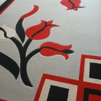 گلیم فرش در حد نو