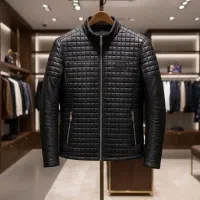 کاپشن چرم وارداتی|لباس|تبریز, |دیوار
