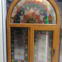 پنجره دوجداره و توری پلیسه