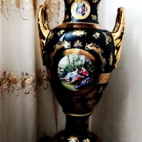 گلدان طلاکوب  تزیینی