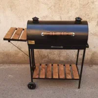 باربیکیو زغالی جنس چدن درجه ۱ سایز ۱متر