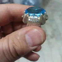 انگشتر توپاز سوییسی کمیاب
