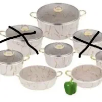 قابلمه رنگ مشکی آکبند