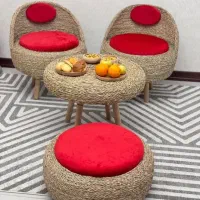 مبل چوبی حصیری