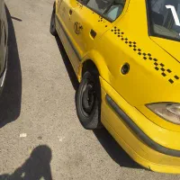 سمند EF7 زرد تاکسی مدل 94 دوگانه