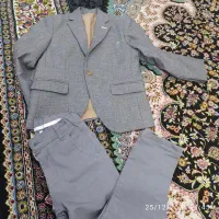 کت و شلوار کتان بچه‌ گانه