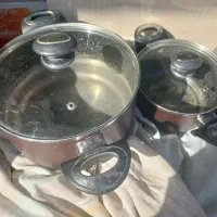 دوعدد قابلمه سالم|ظروف پختوپز|ملکآباد, |دیوار