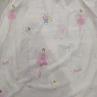 پرده حریر دخترانه