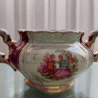 قهوه خوری ژاپنی آنتیک  هفت رنگ مرمری|کلکسیون اشیاء عتیقه|تهران, آسمان|دیوار