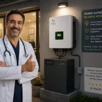 رفع قطعی برق کسب و کار و مطب پزشکی