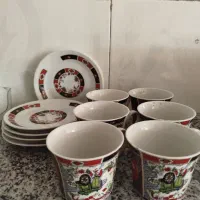 سرویس ۶نفره چایخوری کالسکه ای