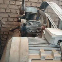 پمپ باد سه سیلندر برق سه فاز|ماشینآلات صنعتی|فرح دشت, |دیوار