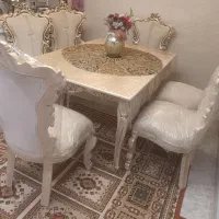 میز غذا خوری 6 نفره در حد نو
