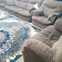 مبل بزرگ قهوه ایی|مبلمان خانگی و میز عسلی|کتالم و سادات شهر, |دیوار