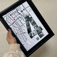 عکساتونو با آهنگی ک خاطره داری تو یه قاب هدیه بده|صنایع دستی و سایر لوازم تزئینی|بجنورد, |دیوار