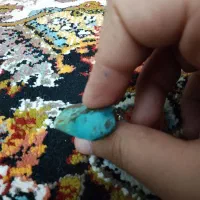 سنگ اصل فیروزه نیشابور(مردانه)|جواهرات|مشهد, راه آهن|دیوار