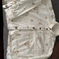 کراپ کت کتان ضخیم