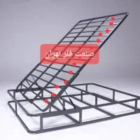 تولید کننده انواع کفی تخت ساده جکدار و ریلی فلزی|تخت و سرویس خواب|تهران, خلیج فارس|دیوار
