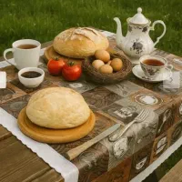 سفره نوار گیپور پلاستیکی