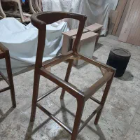 صندلی کانتر چوبی