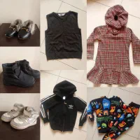 بلوز شلوار و کفش و جلیقه ...بچگانه خارجی