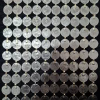 سکه دوریالی گوشه دار قدیمی|کلکسیون سکه، تمبر، اسکناس|الشتر, |دیوار