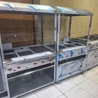 فر پیتزا صندوقی/فر ساندویچ /کته پر / یخچال تک درب