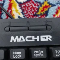 کیبورد Macher کاملا نو و تمیز و سالم|قطعات و لوازم جانبی رایانه|کاشان, فاز ۲ ناجی آباد|دیوار