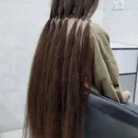 گیسو کمند های عزیز خ ری دار مو خام و رنگی