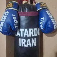 یکدست دستکش وکیسه بوکس 50سانتی سالم