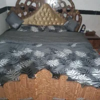 تخت خواب دونفره ام دی اف|تخت و سرویس خواب|کرمانشاه, |دیوار