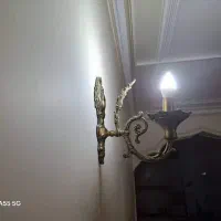 لوستر برنزی|لوستر و چراغ آویز|تهران, مجیدآباد|دیوار