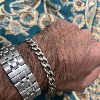 زنجیر نقره دست بند و گردنبند|جواهرات|قوچان, |دیوار