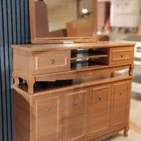 کنسول و آینه (ام دی اف و چوب)|بوفه، ویترین، کنسول|تهران, شهرک ولیعصر جنوبی|دیوار