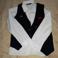 پیراهن مجلسی و شلوار پسرانه مناسب ۱۰ سال|کفش و لباس بچه|کرج, کمال‌شهر|دیوار