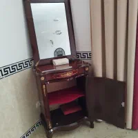 آینه کنسول معرق تک‌درب|بوفه، ویترین، کنسول|تاکستان, |دیوار