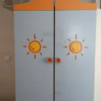 دو عدد کمد و ویترین از جنس MDF