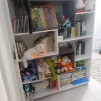 کتابخانه|کتابخانه، شلف، قفسه‌های دیواری|رشت, حسین آباد|دیوار