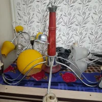 سه عدد لوستر ۵ شاخه با ۳ شاخه استیل|لوستر و چراغ آویز|کرمانشاه, |دیوار