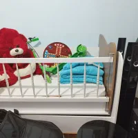 تخت کودک به همراه کمد۳تیکه|تخت و صندلی بچه|کرمانشاه, |دیوار