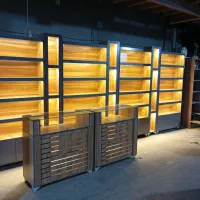 Rتولیدی قفسه پیشخوان ویترین کانتر دکور ارسال..