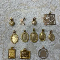 طلا در حد نو|جواهرات|بافت, |دیوار