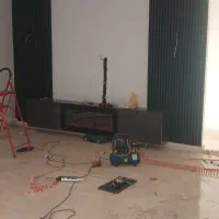 ساخت و نصب انواع کابینت  وکمد