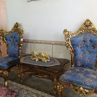 مبلمان سلطنتی 9 نفره|مبلمان خانگی و میز عسلی|مرودشت, فاز دوم شهرک فرهنگیان|دیوار