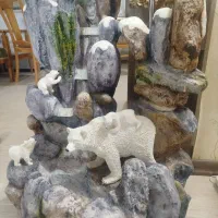 آبنما بسیار زیبا و نو و سالم قیمت سه پانصد|مجسمه، تندیس، ماکت|سبزوار, جنت|دیوار