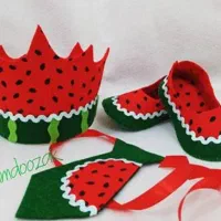 تزیینات نمدی یلدایی|صنایع دستی و سایر لوازم تزئینی|خرمآباد, |دیوار