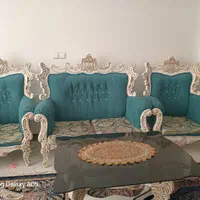 مبل مجلسی راحتی ۷نفره|مبلمان خانگی و میز عسلی|اصفهان, دارک|دیوار